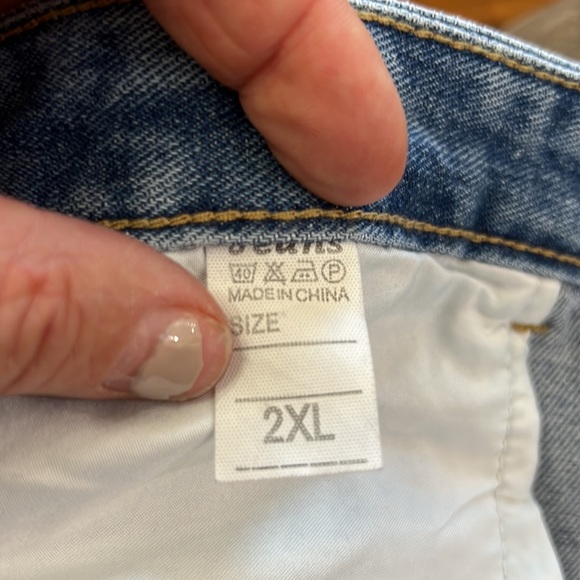 NWOT {Genleck}Sz 2XL Genleck Women’s Ripped Boyfriend Skinny Jeans - Picture 7 of 9